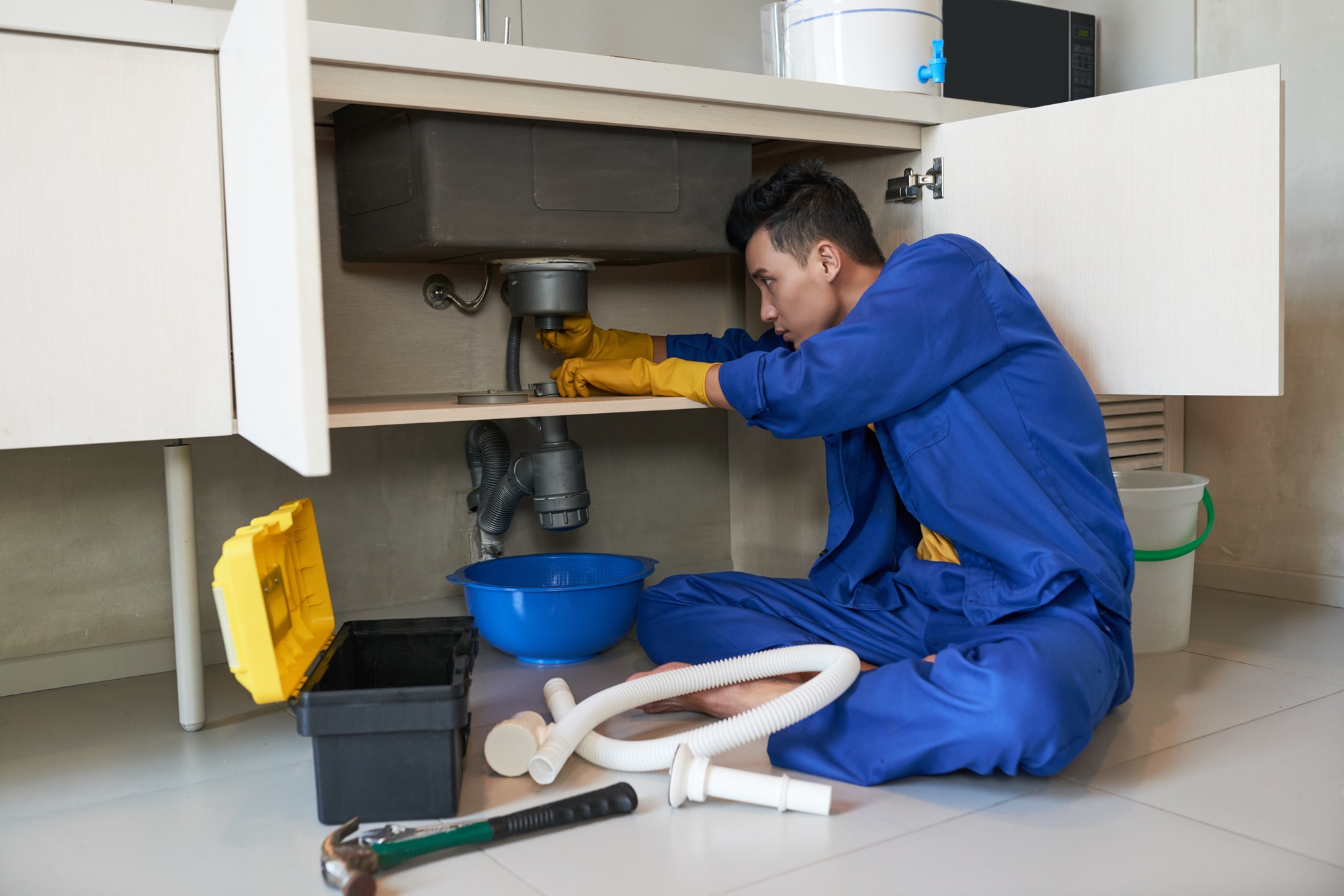 Checking drain